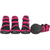 PET LIFE Shoes Pet Life Performance Coned Premium Stretch Supportive Dog Shoes-Blk/Pink
