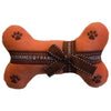 Dog Diggin Designs dog toys Hairmes Bone Plush Squeak Dog Toy