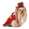 Barker's Bowtique Sweaters 8 Flower Pet Sweater w/ Hat - Red