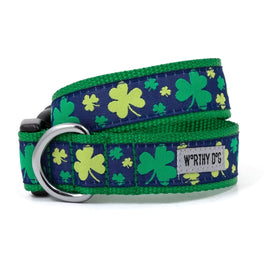 The Worthy Dog Collars XS Lucky Shamrock Dog Collar