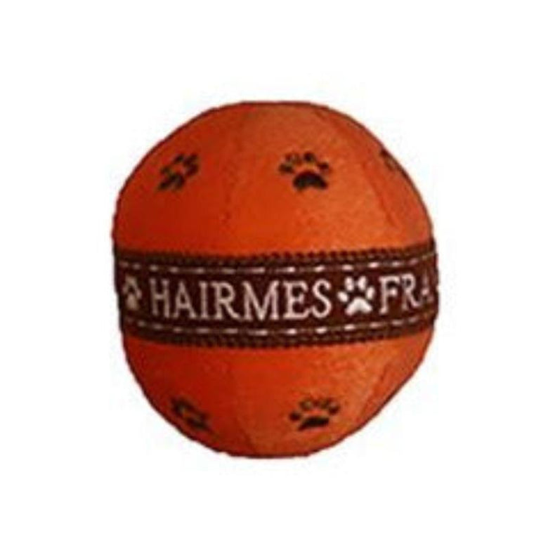 Dog Diggin Designs dog toys Hairmes Ball Plush Squeak Dog Toy