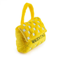 Haute Diggity Dog Toys Wagentino Handbag Plush Squeak Dog Toy