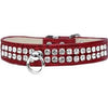 Mirage Pet Products Collars Rhinestone Designer Croc Dog Collar