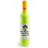 Haute Diggity Dog dog toys Santa Muttgarita Pinot Grrrigio Plush Squeak Dog Toy