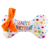 Haute Diggity Dog Toys S Happy Birthday Bones Dog Toy