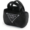 Haute Diggity Dog dog toys S Pawda Black Handbag Plush Squeak Dog Toy