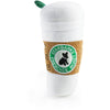 Haute Diggity Dog dog toys S Starbarks White Coffee Cup Plush Squeak Dog Toy