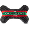 Dog Diggin Designs dog toys Gucchewi Bone Plush Squeak Dog Toy