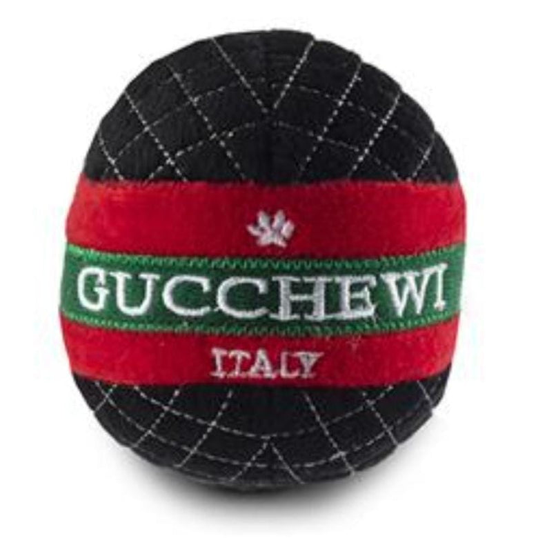 Dog Diggin Designs toys Gucchewi Ball Plush Squeak Dog Toy