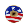 Huxley & Kent Toys S Stars & Stripes Donut Dog Toy