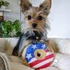 Huxley & Kent Toys Stars & Stripes Donut Dog Toy