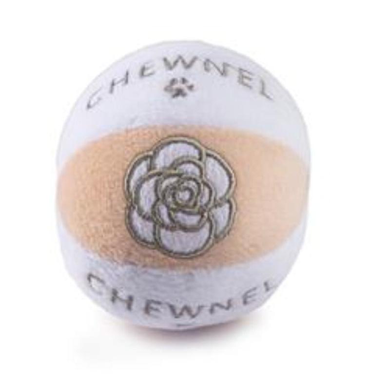 Dog Diggin Designs dog toys Chewnel Blush Ball Plush Squeak Dog Toy