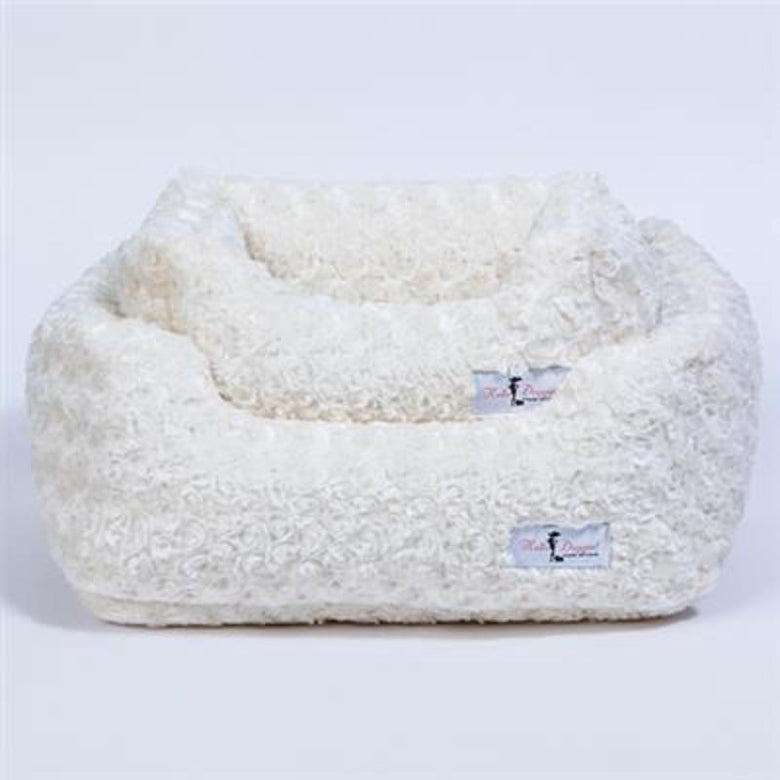 Hello Doggie Beds SM Rosebud Dog Bed: Cream