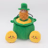 Zippypaws Toys St. Patrick's Pot of Gold Burrow Dog Toy