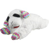 Multipet dog toys Spring Lamb Chop Plush Squeak Dog Toy - 10.5"