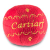 Dog Diggin Designs dog toys Cartiarf Ball Plush Squeak Dog Toy