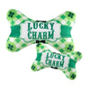 Barker's Bowtique Toys S St. Patrick's Day Bone Plush Dog Toy - 2 Sizes