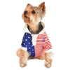 Barker's Bowtique Collared Shirts XS Max's Closet Americana Stripe Polo Pet Shirt