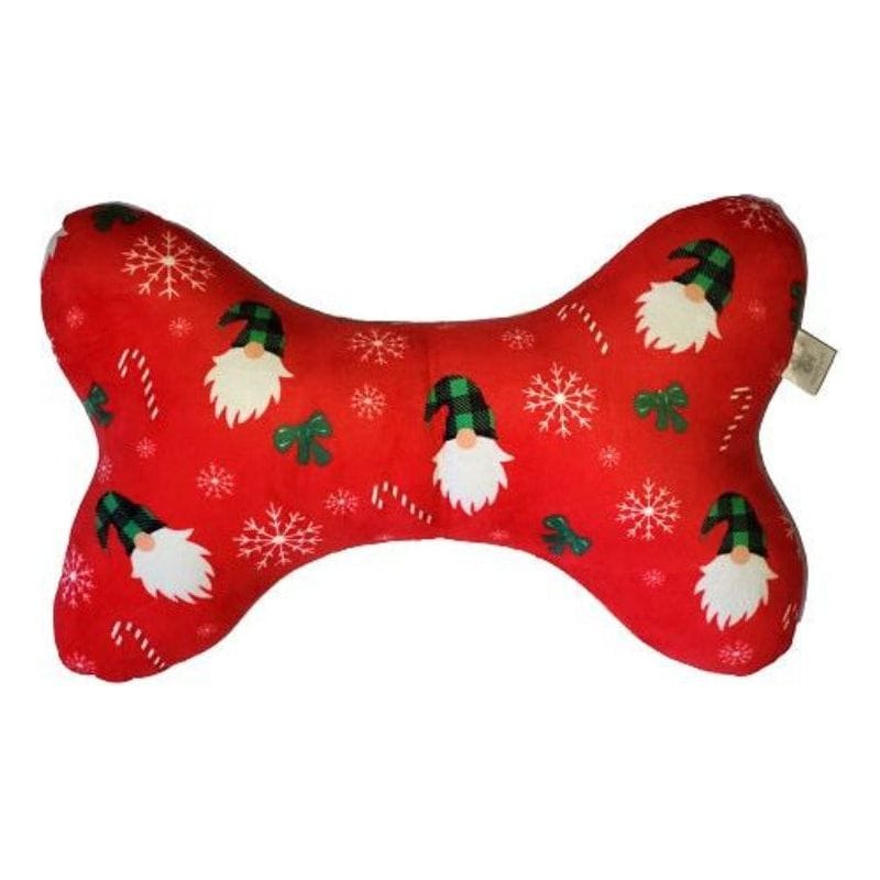 Barker's Bowtique dog toys Gnomes Holiday Bone Dog Toy - 2 Sizes