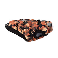 Barker's Bowtique Jackets-coats HD Crown Puffer Dog Vest Coat - Orange Camo