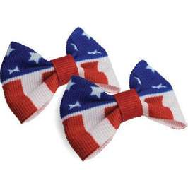 Barker's Bowtique Hair Bows Patriotic Hair Bows - 2 per card