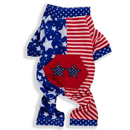 Barker's Bowtique Pajamas XS Stars & Stripes Jammies