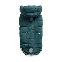 GF Pet Jackets XXS Super Puff Teal Dog Parka