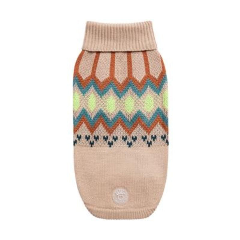 GF Pet Dog Apparel XS Heritage Sand Dog Sweater