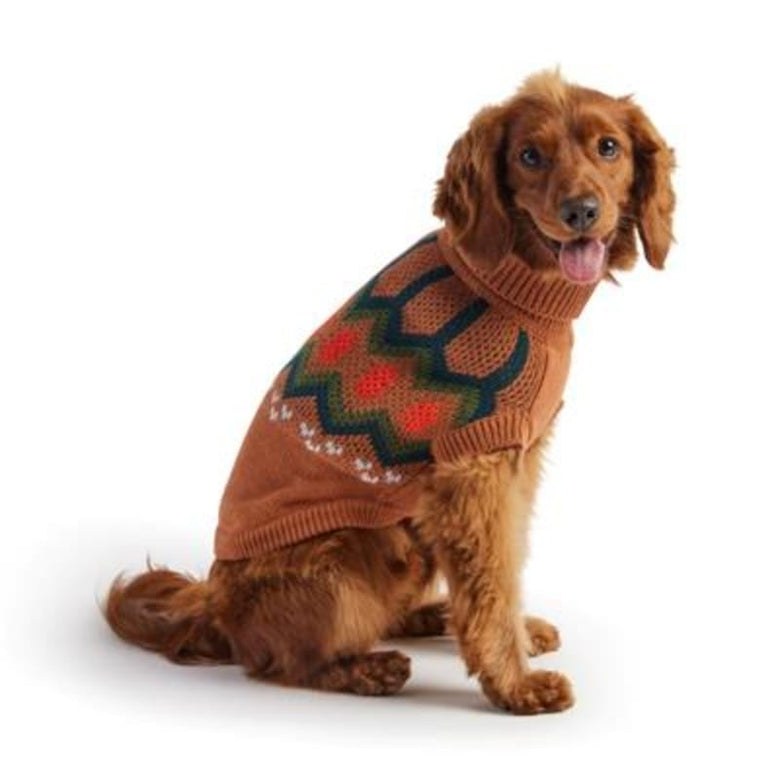 GF Pet Dog Apparel Heritage Hazel Dog Sweater
