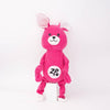ZippyPaws dog toys Corduroy Cuddlerz Pink Bunny Plush Squeak Dog Toy