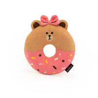 Zippypaws dog toys Line Friends Donutz Buddies - Choco Dog Toy