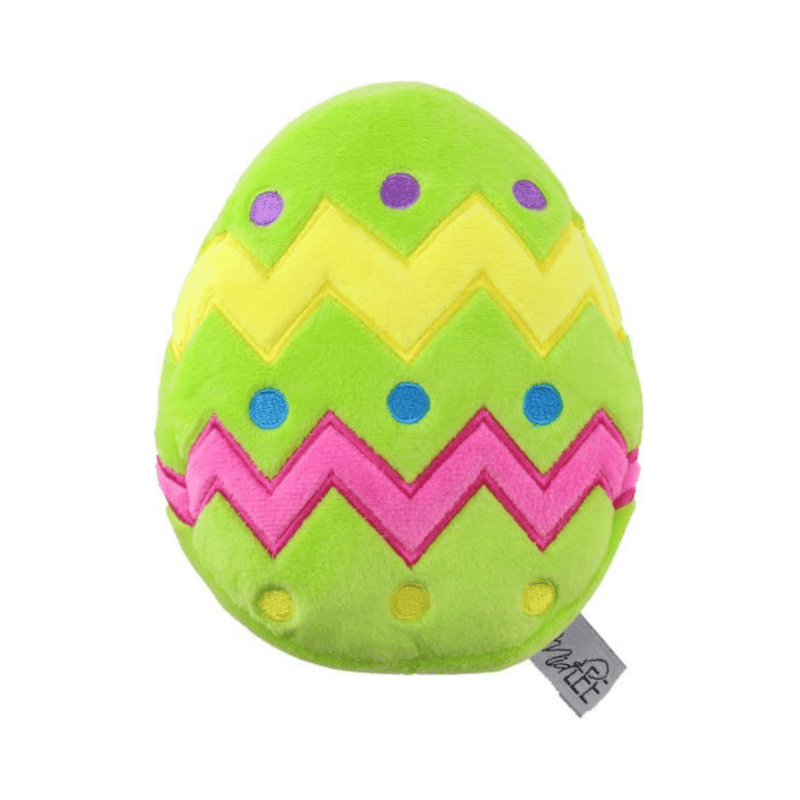 Midlee Designs dog toys S Easter Egg Plush Squeaker Green Dog Toy - 2 Sizes