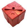 Soda Pup dog toys M Rubber Gift Box Red Treat Dispensor Dog Toy