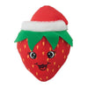 SnugArooz dog toys Berry Christmas Holiday Plush Squeak Dog Toy - 9"