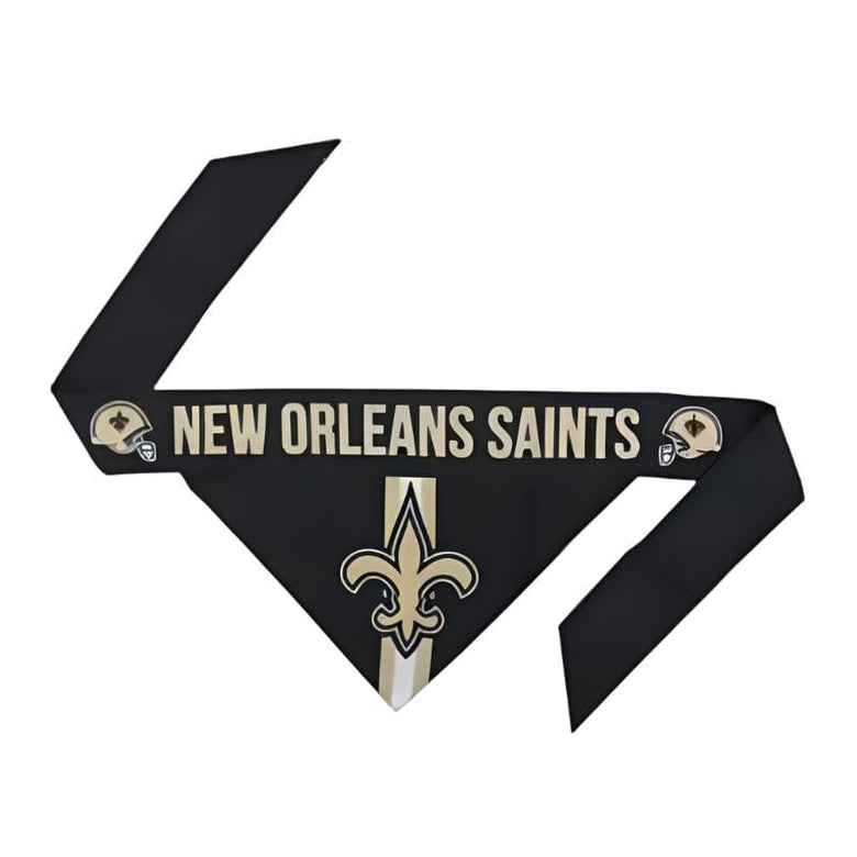Barker's Bowtique Athletic Wear XS Saints Pet Bandana