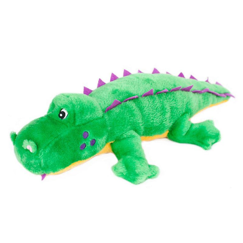 ZippyPaws dog toys Grunterz Alvin the Alligator Plush Dog Toy