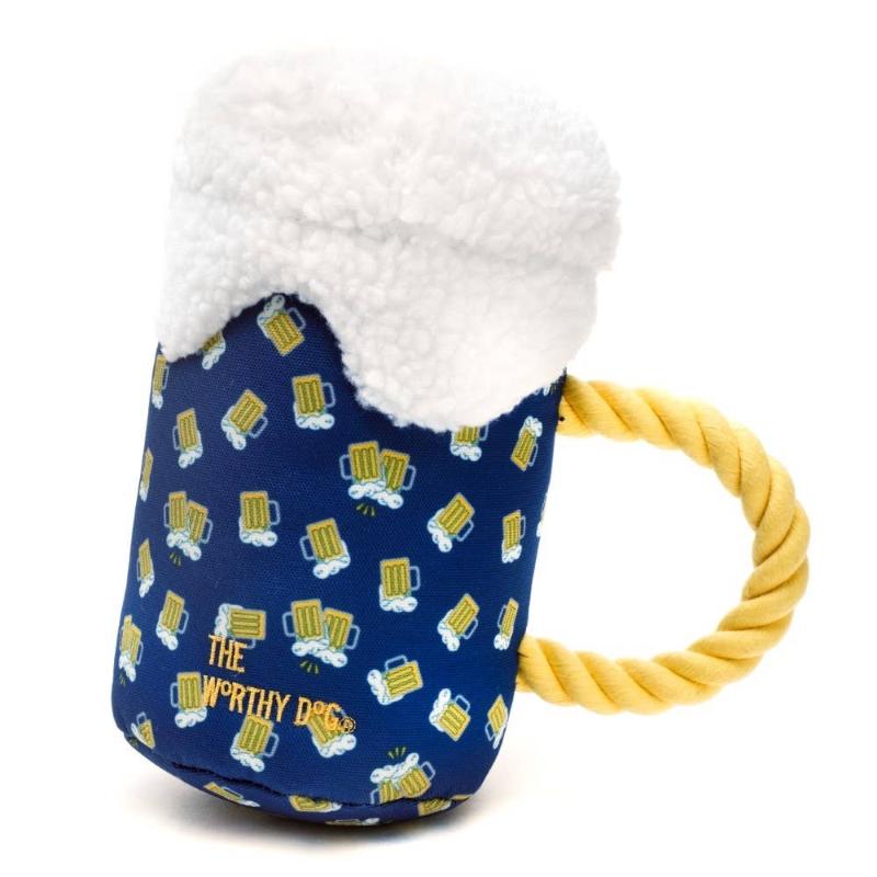 The Worthy Dog dog toys Cheers! Navy Dog Toy - 2 Sizes