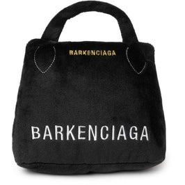 FuzzYard dog toys Barkenciaga Handbag Plush Squeak Dog Toy