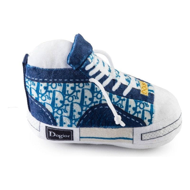 Haute Diggity Dog dog toys Dogior High-Top Tennis Shoe Plush Squeak Dog Toy