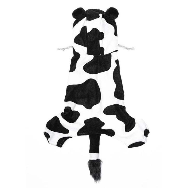 Barker's Bowtique Halloween S Cow Pet Costume