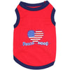 Parisian Pet Tee's XXS Peace, Love, Woof Pet Tee