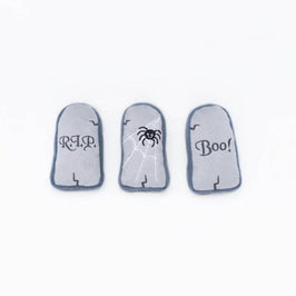 ZippyPaws dog toys Halloween Miniz 3-Pack Tombstones Dog Toy