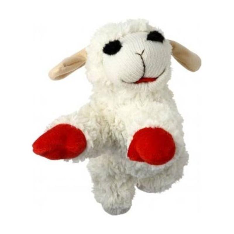 Multipet dog toys Lamb Chop Plush Dog Toy - 10"