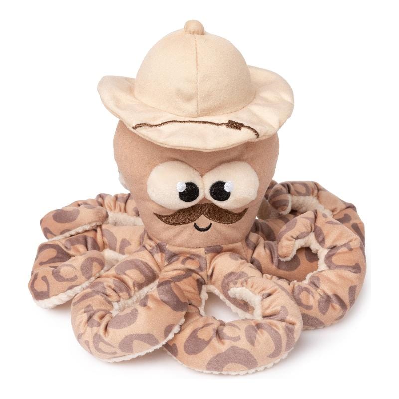 FuzzYard dog toys Sir David Octoborough Octopus Plush Squeak Dog Toy