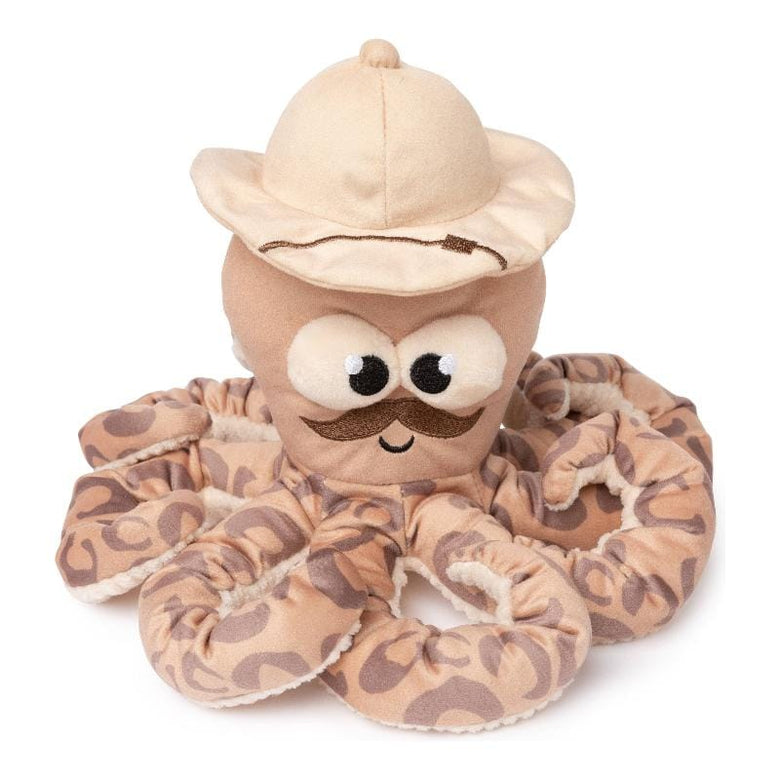 FuzzYard dog toys Sir David Octoborough Octopus Plush Squeak Dog Toy
