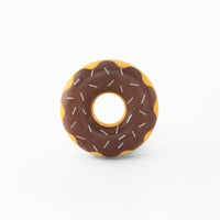 ZippyPaws dog toys ZippyTuff Donutz Chocolate Dog Toy