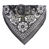 BARK by DOG Collars S Black Bandana Dog Collar
