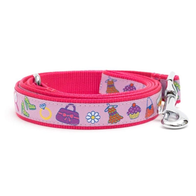 The Worthy Dog Leashes S Fashionista Pink Dog Leash - 2 Sizes