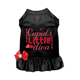 Bark Fifth Avenue dresses XS Cupid's Little Diva Jewel Bow Pet Dress