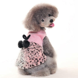 Dogo Pet Fashions Dresses XL Leopard Print Girl Pet Dress